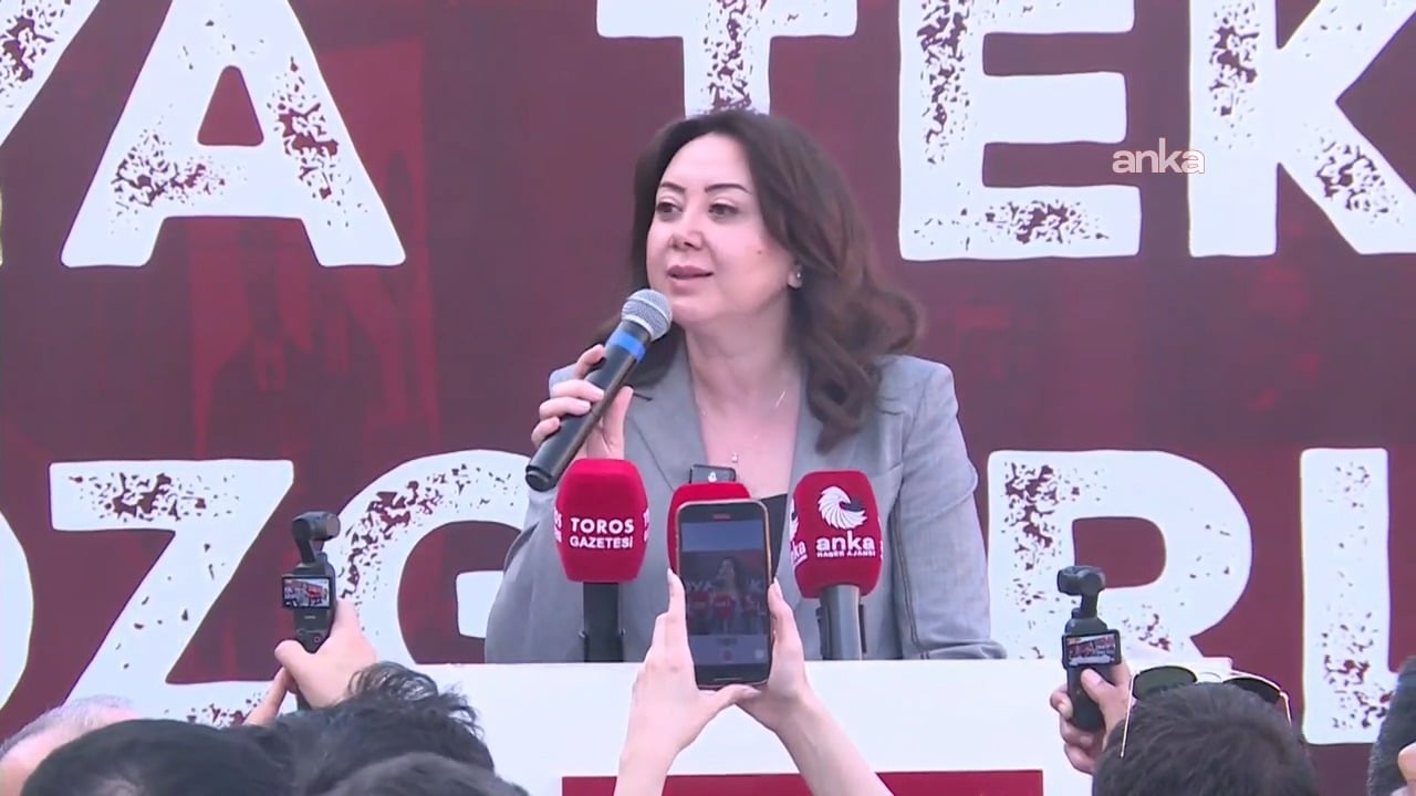 Adana’da Oya Tekin için özgürlük mitingi düzenlendi