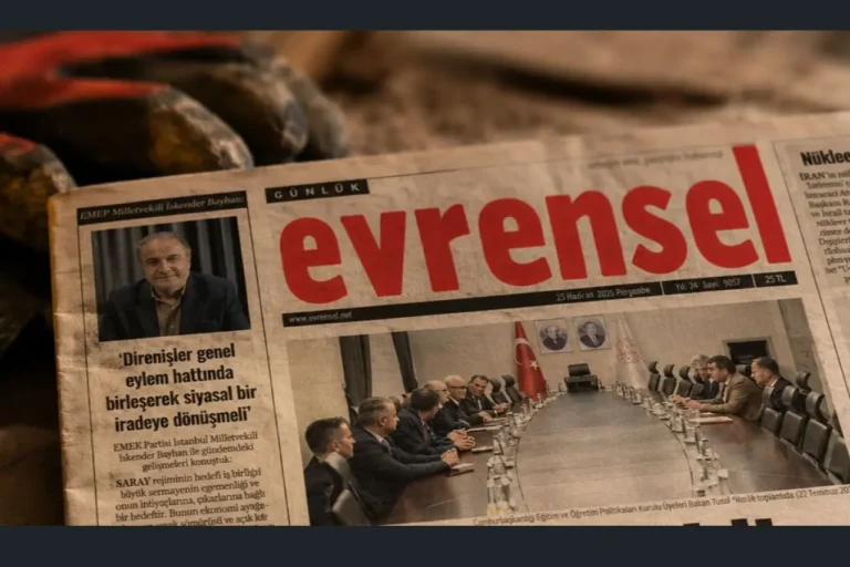 Evrensel muhabiri tutuklandı