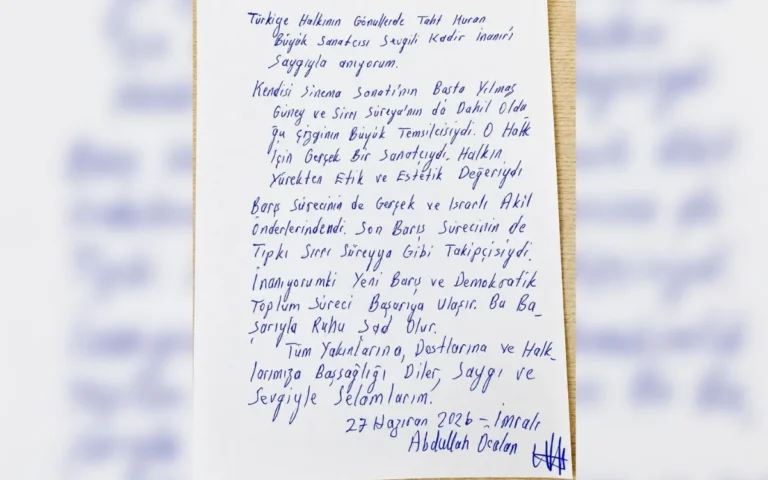 Abdullah Öcalan Kadir İnanır