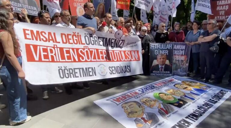 Ankara'da öğretmenlere