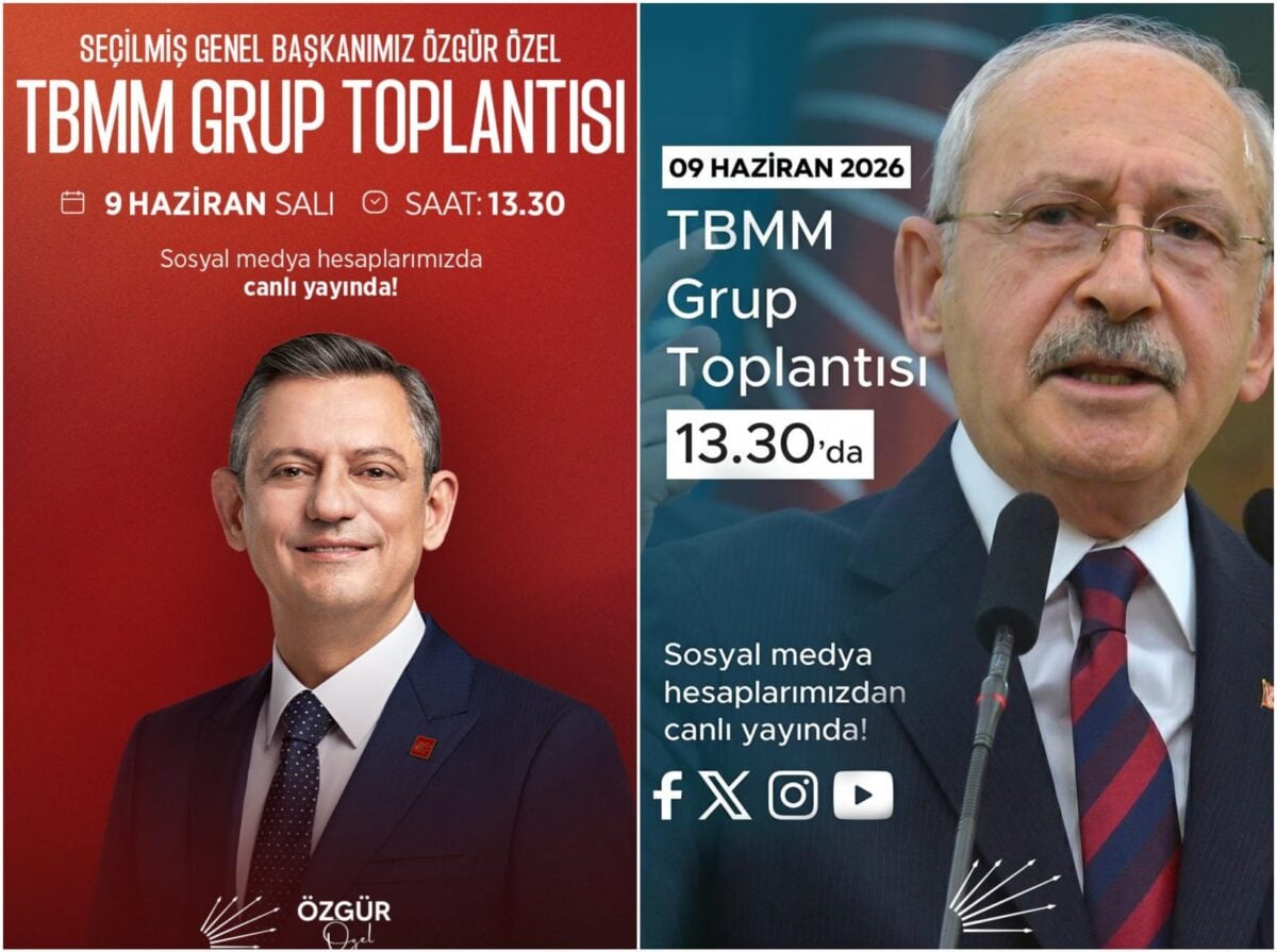 CHP grup toplantısını