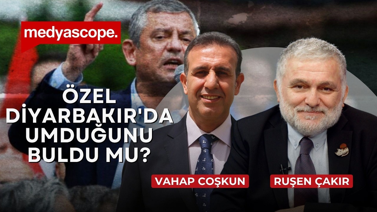 Özgür Özel Diyarbakır'da umduğunu bulabildi mi? (Video)