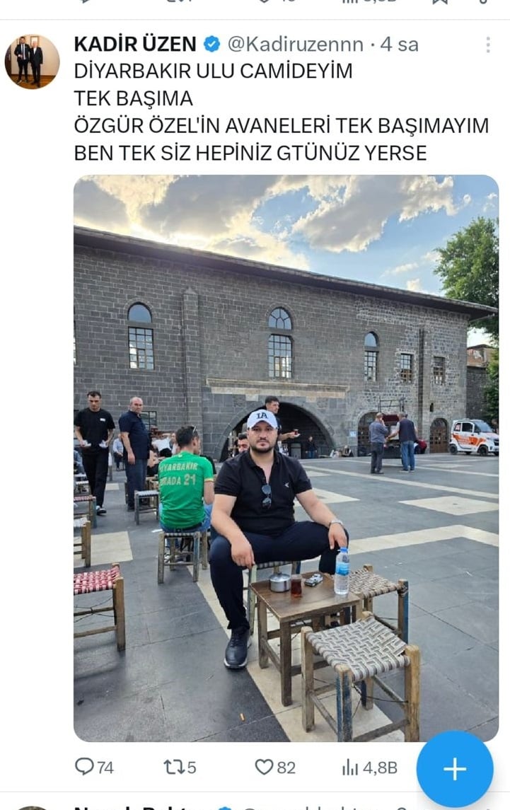 Özgür Özel'e sosyal medyadan hakaret eden kişi gözaltına alındı