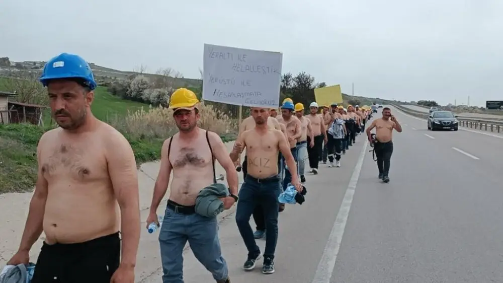 Hakları verilmeyen Doruk Madencilik,