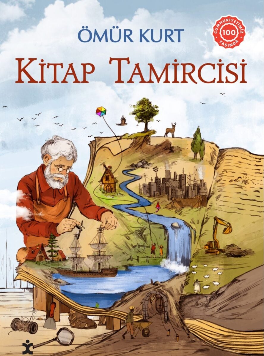Ömür Kurt'un "Kitap Tamircisi" eseri Çin'de Türkiye'yi temsil ediyor