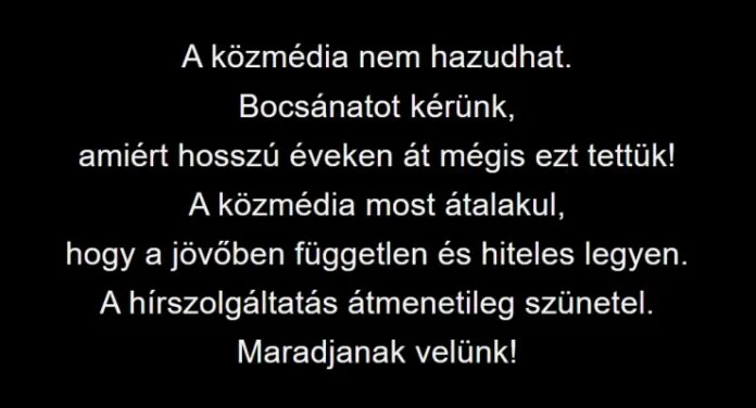 Macaristan televizyon Macaristan'da devlet televizyonu