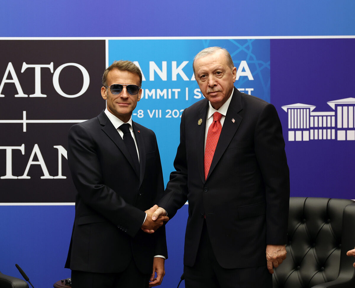 Macron ve Erdoğan