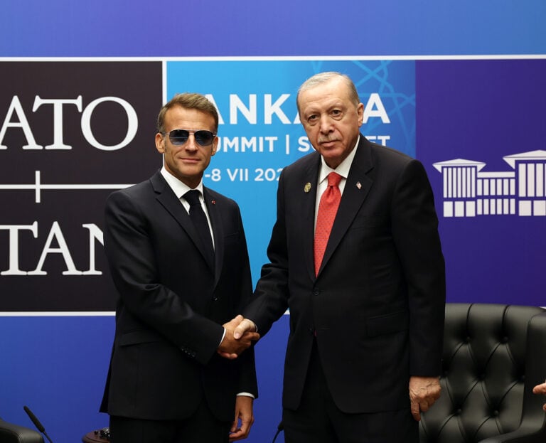 Macron ve Erdoğan