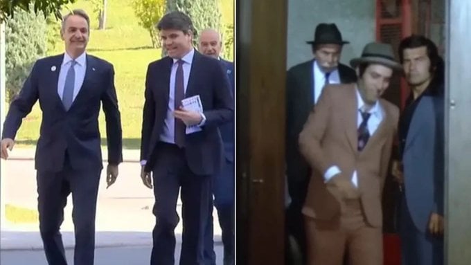 Miçotakis ve Kemal Sunal NATO Zirvesi'nin en ilginç anları