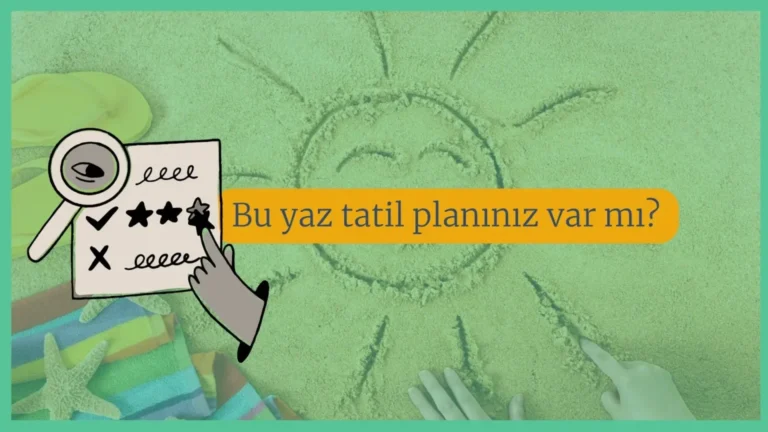 Söz Sizde | Bu yaz tatil planınız var mı? - İşte cevaplarınız