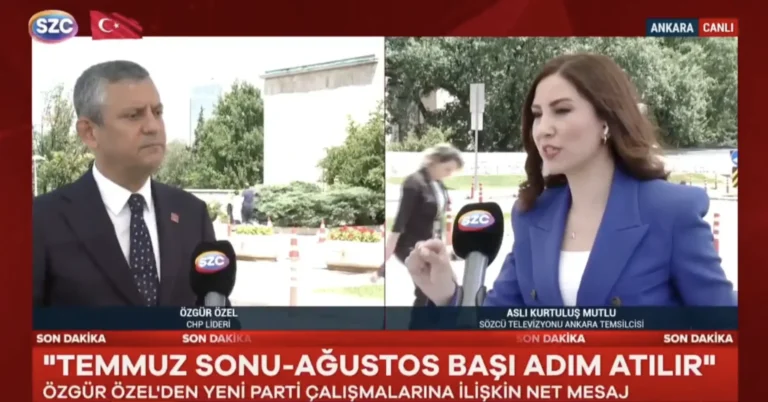 Özel yeni parti