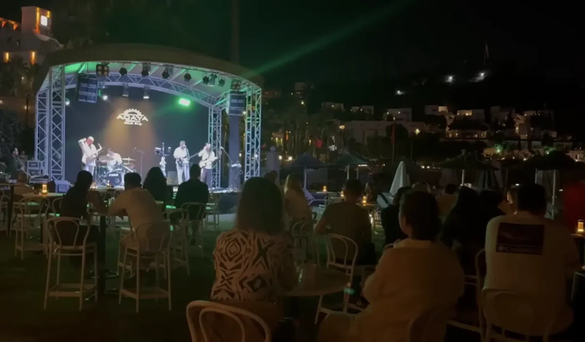 Bodrum'da müzisyenler