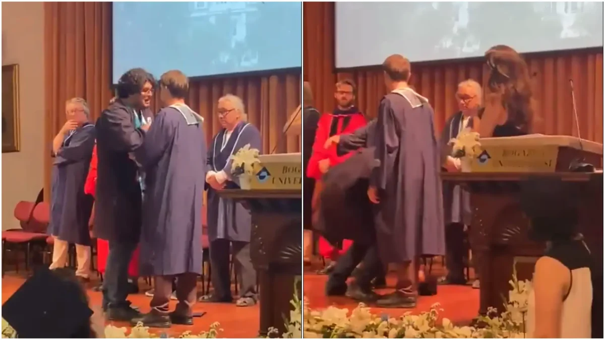 Boğaziçi Üniversitesi'nde akademisyen müdahalesi