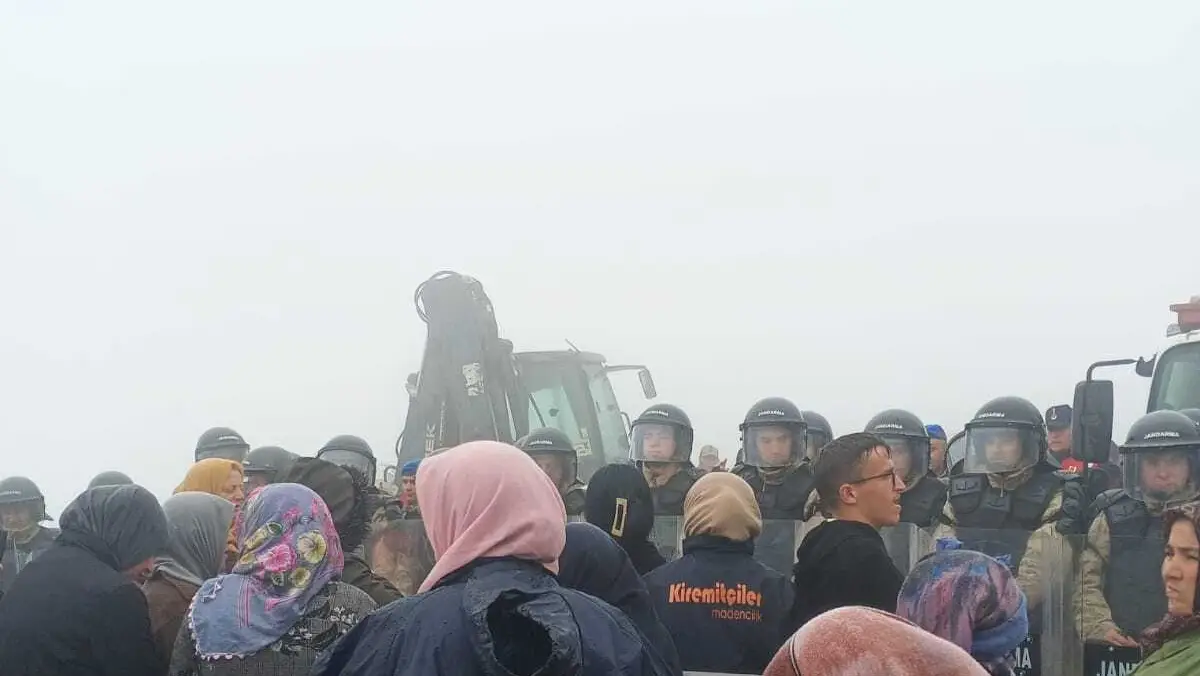 Turnalık Yaylası’ndaki maden direnişinde
