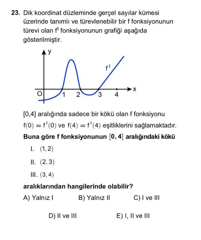 YKS'de bir soru iptal edildi, bir sorunun cevabı değişti