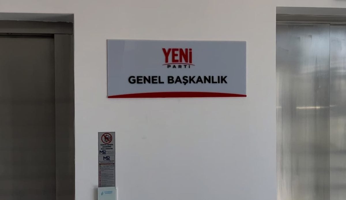 YENİ Parti Genel Merkez binasında son hazırlıklar yapılıyor