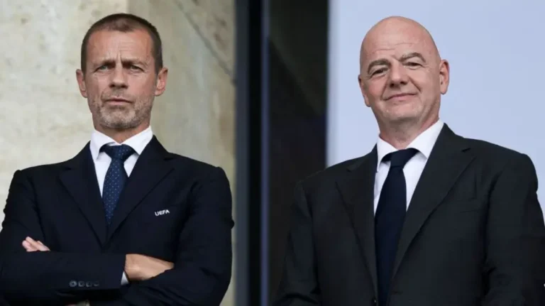 Aleksander Ceferin ve Gianni Infantino