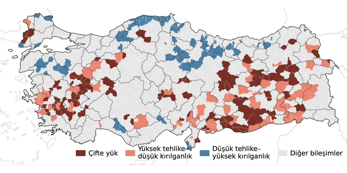 Türkiye'de sıcaklık ve yoksulluk kesişimi ilk kez haritalandı