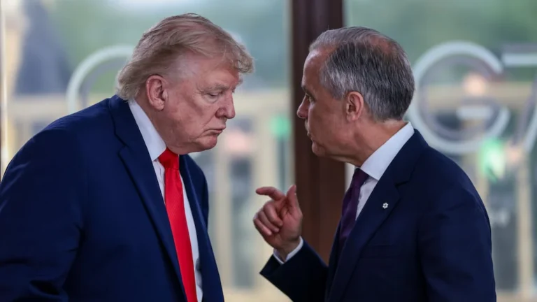 Trump ve Mark Carney