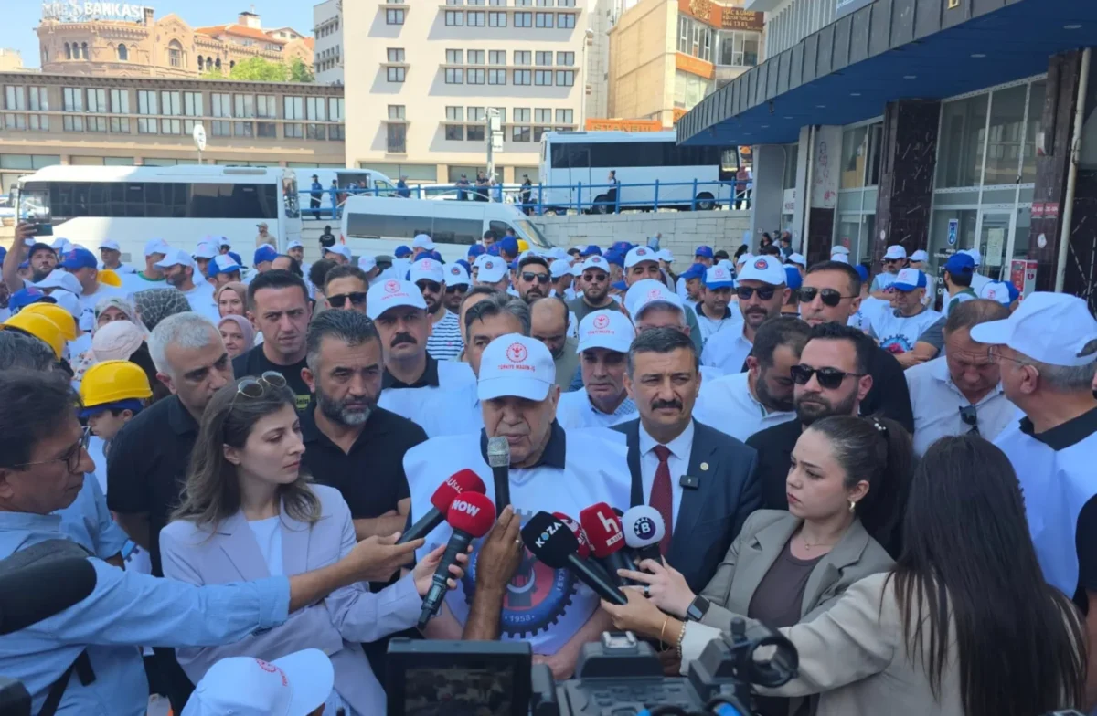Doruk Madencilik işçileri Ankara