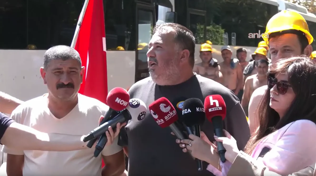 Taahhüt sözü verilen madenciler yine ablukada: "Alacaklarımız ödenmeden hiçbir yere gitmiyoruz"