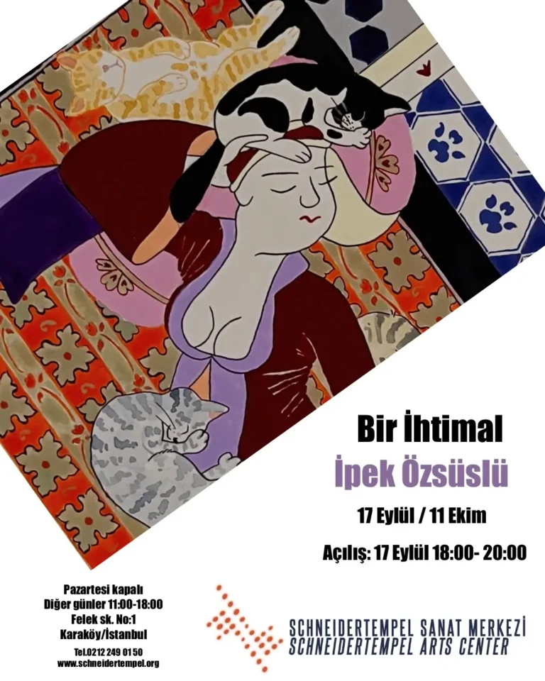 İpek Özsüslü’nün “Bir İhtimal” sergisi 17 Eylül’de açılıyor