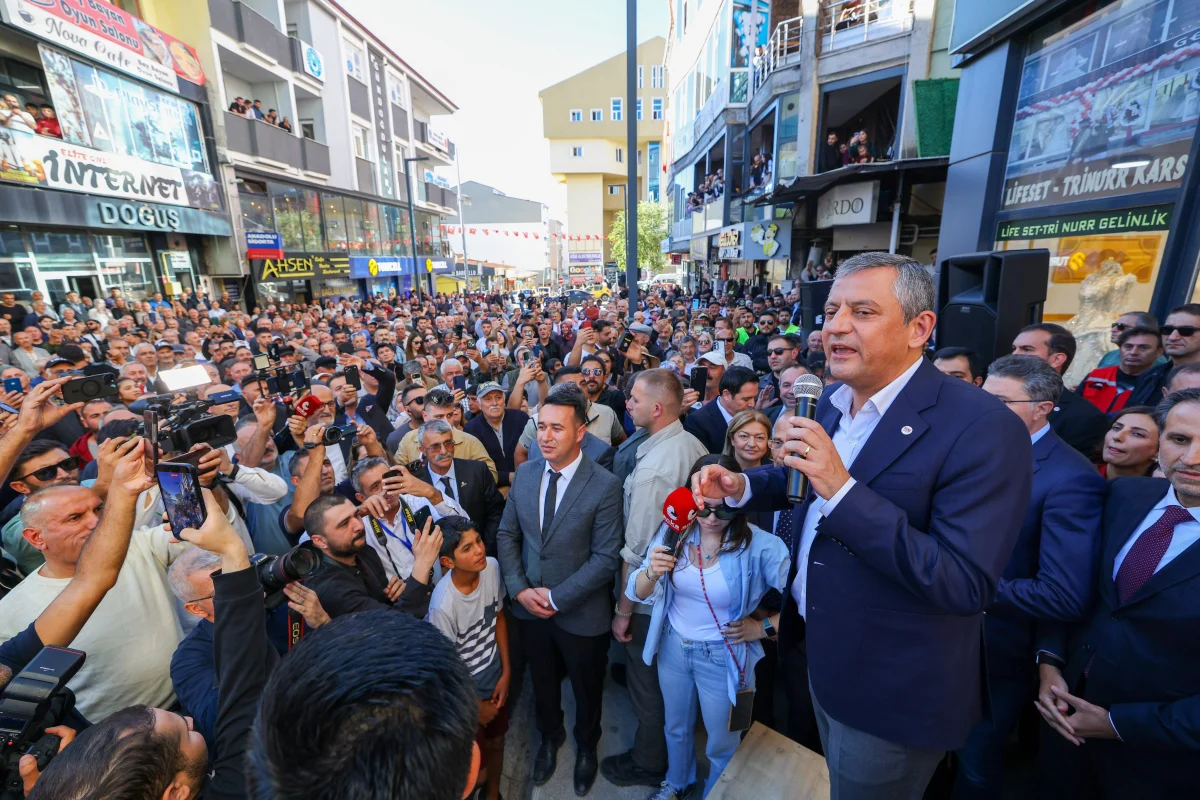 Özgür Özel Ardahan'da