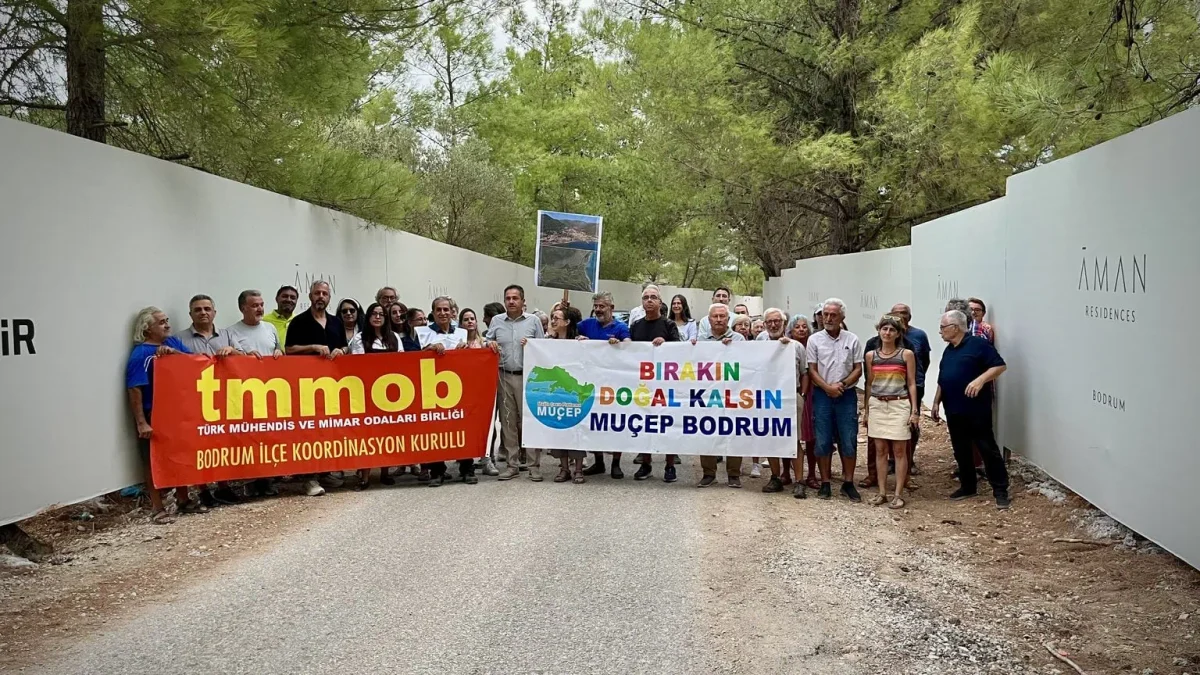 TMMOB Bodrum Demirbükü'ndeki proje kararına dava açtı