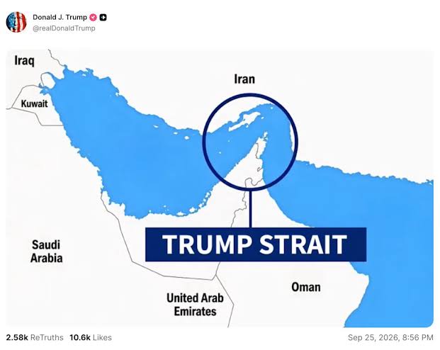 Trump Boğazı, Hürmüz