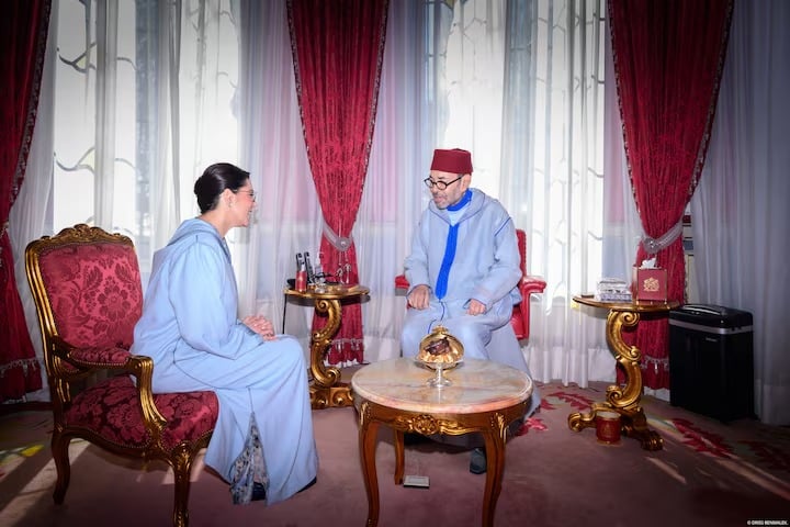 Fatima Ezzahra El Mansouri ve Kral 6. Muhammed