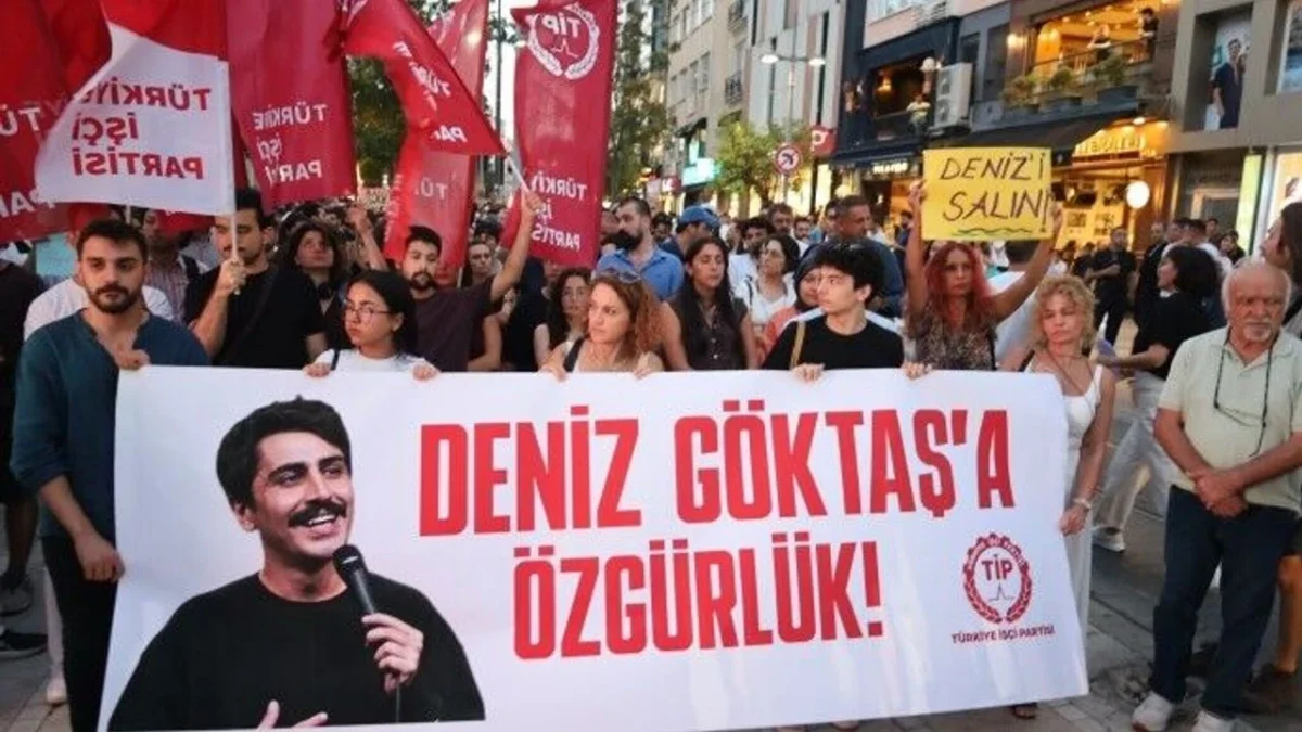 TİP, Deniz Göktaş için Kadıköy'de eylem yaptı
