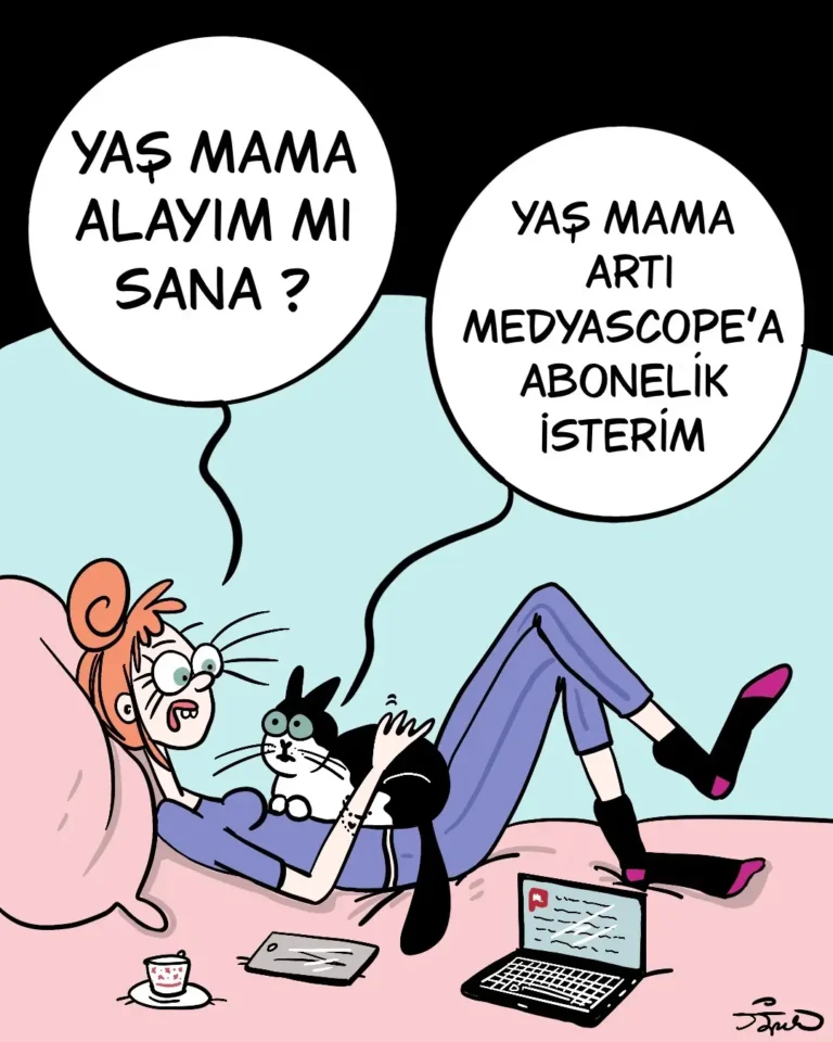 Karikatür | Medyascope'a abonelik isterim