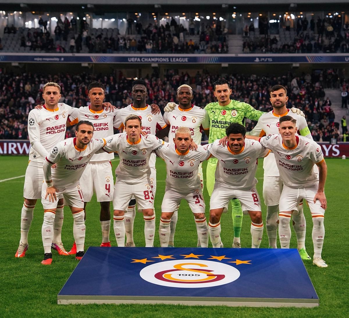 Galatasaray Lille deplasmanında 4-2 kazandı