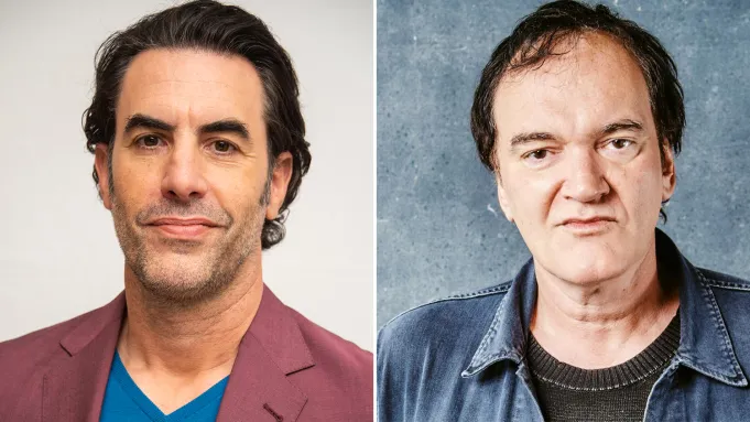 Sacha Baron Cohen ve Quentin Tarantino