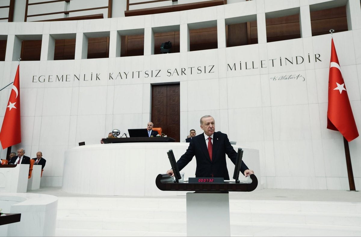 Meclis açıldı: YENİ Parti Erdoğan konuşurken Genel Kurul’u terk etti