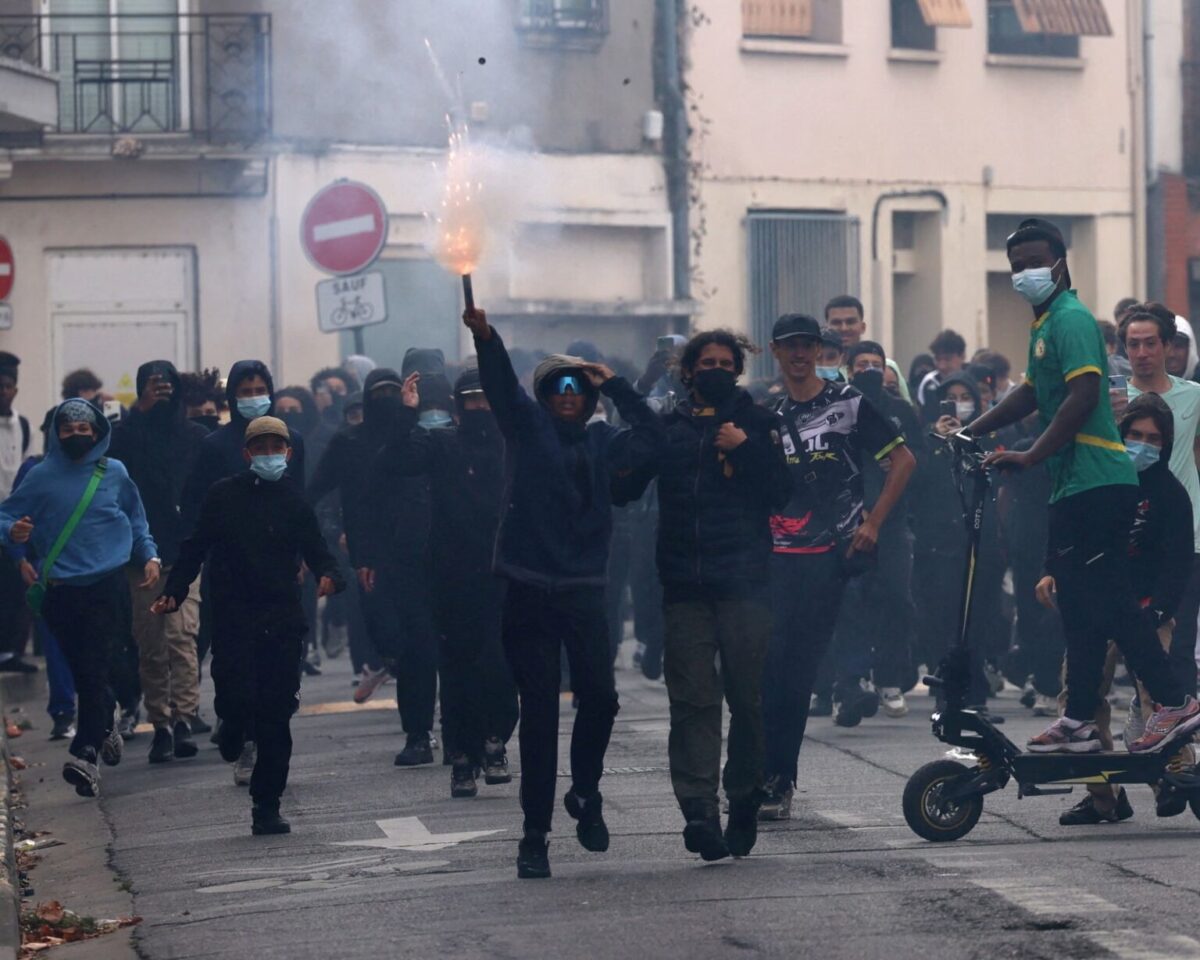fransa lise protestoları