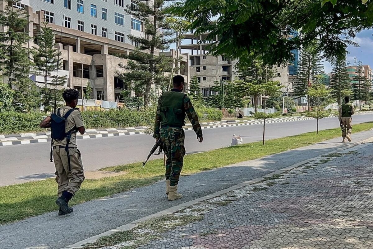 Tigray Halk Kurtuluş Cephesi militanları