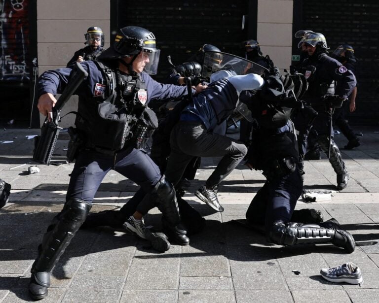 Fransa polis şiddeti