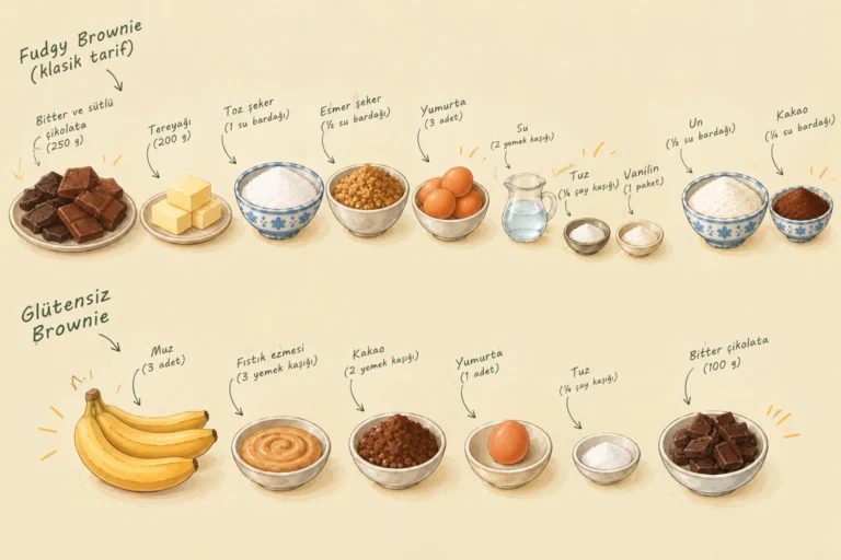 Yemek Arası (11): Fudgy brownie nasıl yapılır? Glutensiz brownie tarifi