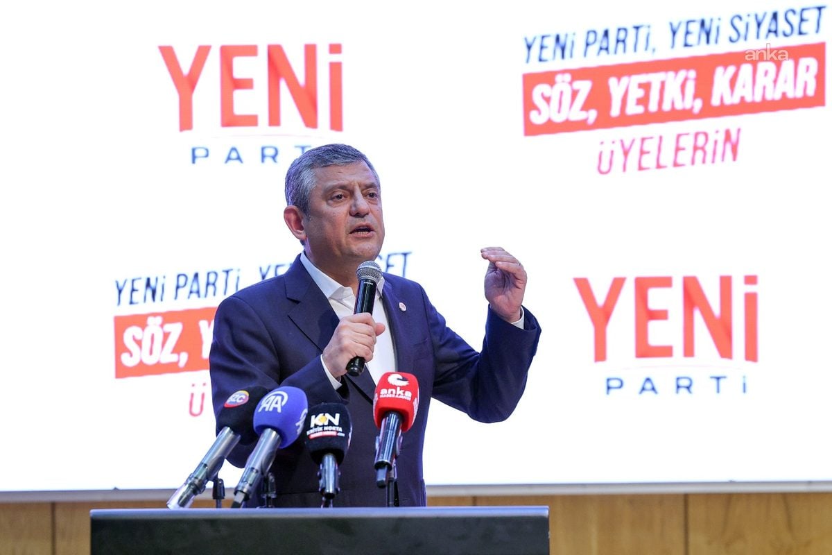 Özgür Özel Kocaeli'nde: "Erdoğan suçu başkasına atmakla uğraşıyor"