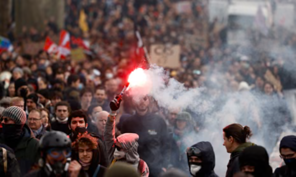 Fransa'da protestolar