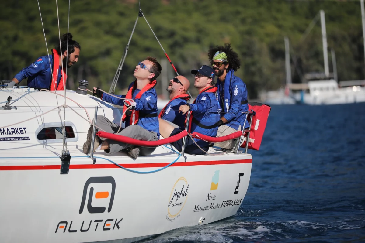 Marmaris’te yelken heyecanı