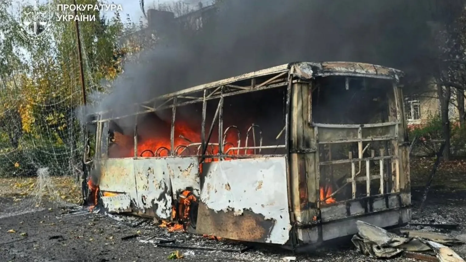 Ukraine reports 30 killed in Russian strike on buses in Kramatorsk