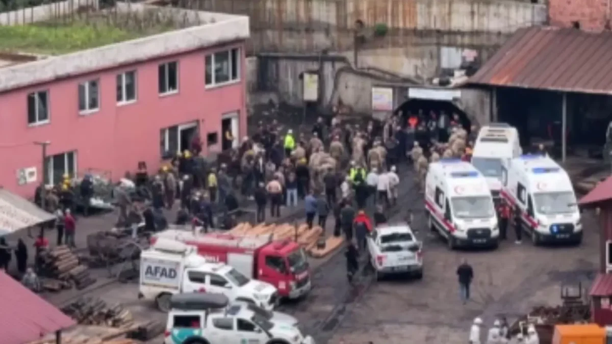 Zonguldak'ta maden ocağında patlama