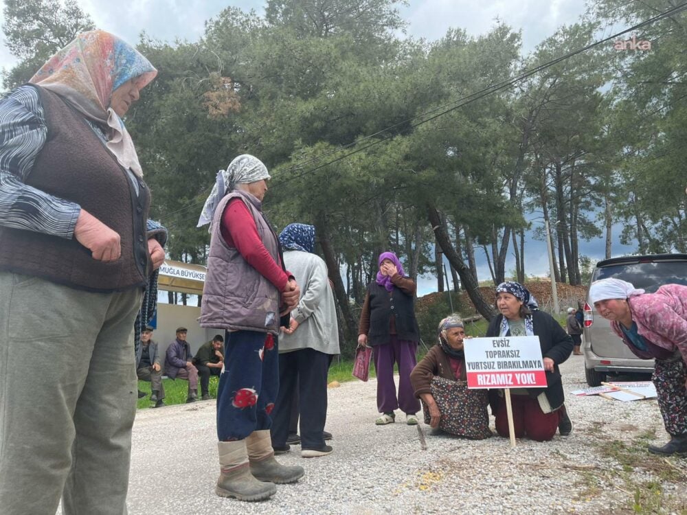 Akbelen’de tapu sahiplerine , Danıştay'ın dur kararına rağmen