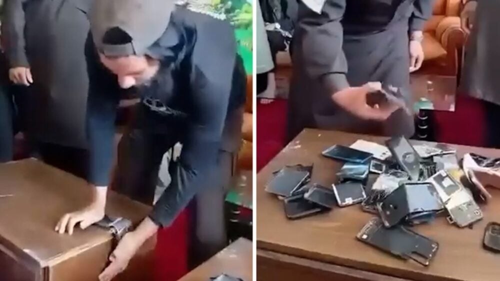 Taliban telefon yasağı